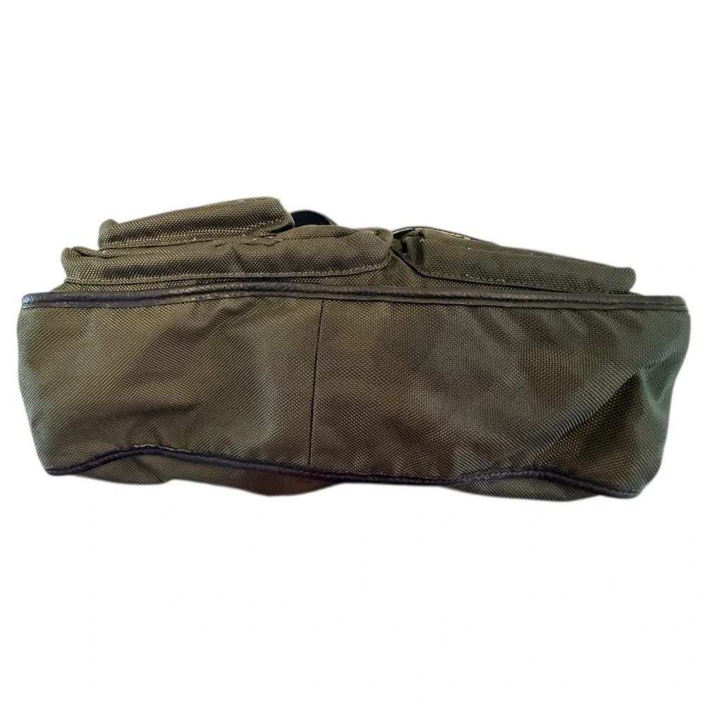 JPK Paris 75 Green and Black Messenger Bag
